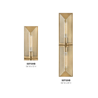 Hinkley Astoria Large Two Light Vanity Wall Sconce 