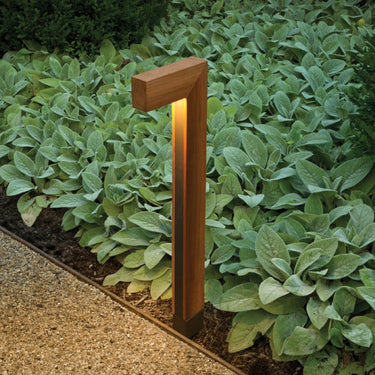 Hinkley Atlantis Alternative Image 12V Large LED Path Light in Cedar Finish Alternative Image 3