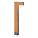 Hinkley Atlantis 12V Large LED Path Light in Cedar Finish 