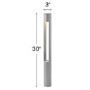 Hinkley Atlantis Alternative Image 12V Large Round Bollard Alternative Image 10