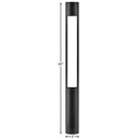 Hinkley Atlantis Alternative Image 12V Large Round Bollard Alternative Image 7
