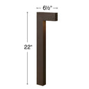 Hinkley Atlantis Alternative Image 12V Small LED Path Light in Bronze Finish Alternative Image 1