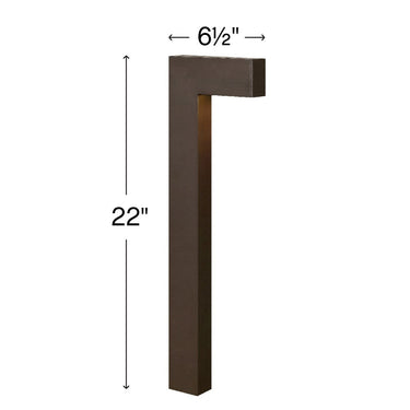 Hinkley Atlantis Alternative Image 12V Small LED Path Light in Bronze Finish Alternative Image 1