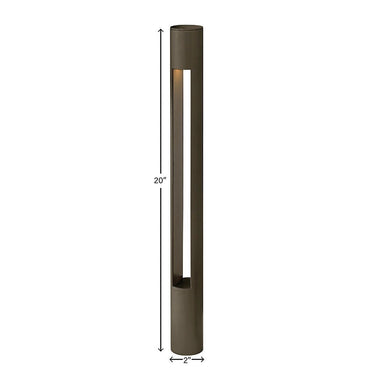 Hinkley Atlantis Alternative Image 12V Small Round Bollard Alternative Image 1
