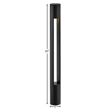 Hinkley Atlantis Alternative Image 12V Small Round Bollard Alternative Image 4