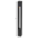 Hinkley Atlantis Alternative Image 12V Small Square Bollard Alternative Image 8