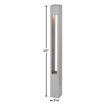 Hinkley Atlantis Alternative Image 12VSmall Square Bollard Alternative Image 2