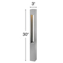 Hinkley Atlantis Large Square Alternative Image 120v Bollard Alternative Image 5