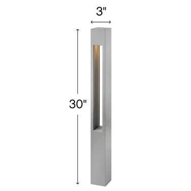 Hinkley Atlantis Large Square Alternative Image 120v Bollard Alternative Image 5