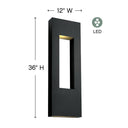 Hinkley Atlantis Outdoor Extra Large Wall Mount Lantern Alternative Image 2