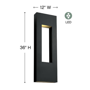 Hinkley Atlantis Outdoor Extra Large Wall Mount Lantern Alternative Image 2