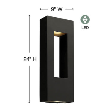 Hinkley Atlantis Outdoor Large Wall Mount Lantern Alternative Image 6
