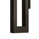 Hinkley Atlantis Outdoor Large Wall Mount Lantern in Satin Black Finish Alternative Image 2