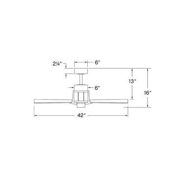 Hinkley Atticus 42" LED Smart Fan Alternate Image-23