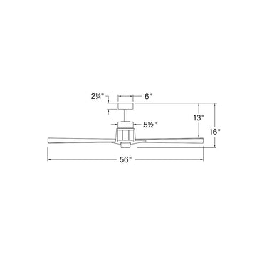 Hinkley Atticus 56" LED Smart Fan Alternate Image-27