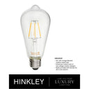 Hinkley Atwater Alternative Image 12V LED Outdoor Large Post Mount Lantern Alternative Image 6