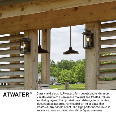 Hinkley Atwater Alternative Image 12V LED Outdoor Large Post Mount Lantern Alternative Image 4
