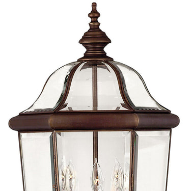 Hinkley Augusta Outdoor Large Post Mount Lantern Alternative Image 1