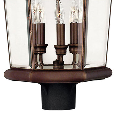 Hinkley Augusta Outdoor Large Post Mount Lantern Alternative Image 2