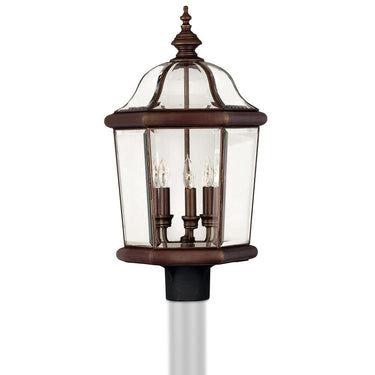 Hinkley Augusta Outdoor Large Post Mount Lantern Alternative Image 3