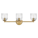 Hinkley Ava Medium Three Light Vanity Wall Sconce Alternative Image 1