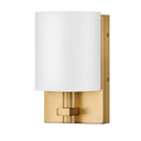 Hinkley Avenue White Acrylic Small Single Light Sconce Alternative Image 5