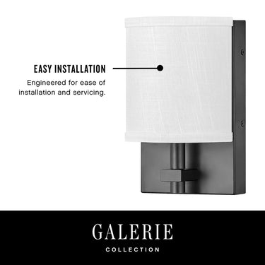 Hinkley Avenue White Acrylic Small Single Light Sconce Alternative Image 9