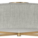 Hinkley Axis Heathered Gray Large Semi-flush Mount Alternative Image 6