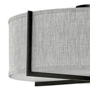 Hinkley Axis Heathered Gray Large Semi-flush Mount Alternative Image 3