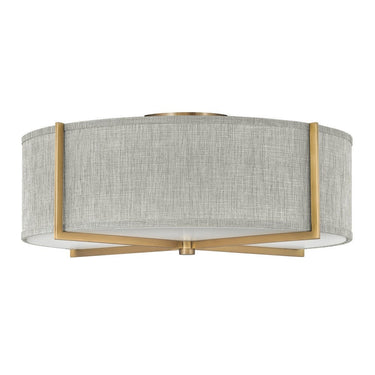 Hinkley Axis Heathered Gray Large Semi-flush Mount Alternative Image 4
