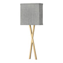 Hinkley Axis Heathered Gray Large Single Light Sconce Alternative Image 2