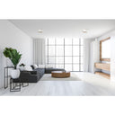 Hinkley Axis Off White Large Semi-flush Mount Alternative Image 6