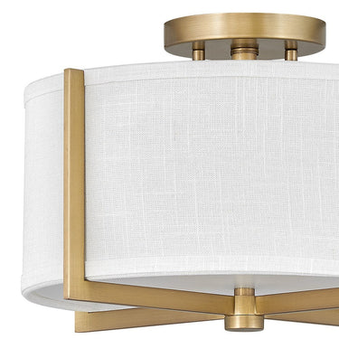 Hinkley Axis Off White Medium Semi-Flush Mount - HL41706 Alternative Image 6