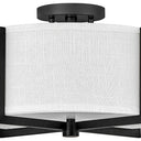 Hinkley Axis Off White Medium Semi-Flush Mount - HL41706 Alternative Image 2