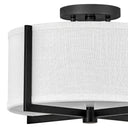 Hinkley Axis Off White Medium Semi-Flush Mount - HL41706 Alternative Image 3