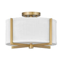 Hinkley Axis Off White Medium Semi-Flush Mount - HL41706 Alternative Image 4