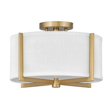 Hinkley Axis Off White Medium Semi-Flush Mount - HL41706 Alternative Image 4