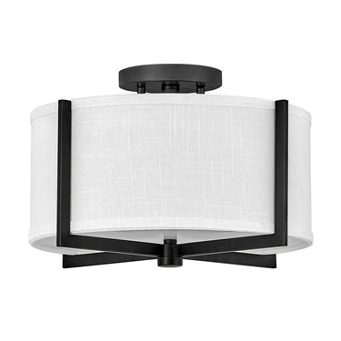 Hinkley Axis Off White Medium Semi-Flush Mount - HL41706 