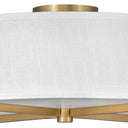 Hinkley Axis Off White Medium Semi-flush Mount - HL41708 Alternative Image 5