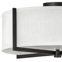 Hinkley Axis Off White Medium Semi-flush Mount - HL41708 Alternative Image 3