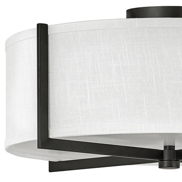 Hinkley Axis Off White Medium Semi-flush Mount - HL41708 Alternative Image 3
