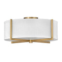 Hinkley Axis Off White Medium Semi-flush Mount - HL41708 Alternative Image 4