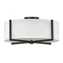 Hinkley Axis Off White Medium Semi-flush Mount - HL41708 