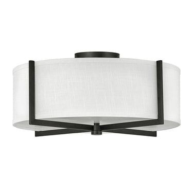 Hinkley Axis Off White Medium Semi-flush Mount - HL41708 