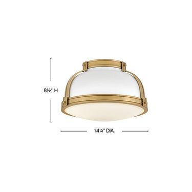 Hinkley Barton Medium Flush Mount - HL46351 Alternative Image 12