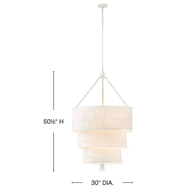Hinkley Baya Double XL Multi Tier Chandelier Alternative Image 1