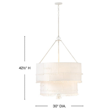 Hinkley Baya Medium Drum Chandelier Alternative Image 1