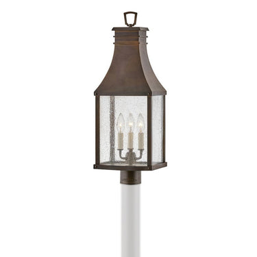 Hinkley Beacon Hill Outdoor Large Post Mount Lantern Alternative Image 2