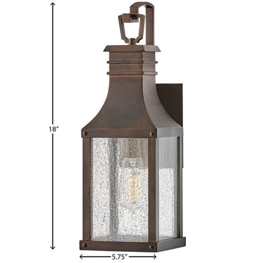 Hinkley Beacon Hill Outdoor Medium Wall Mount Lantern - HL17460 Alternative Image 1