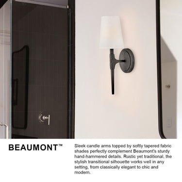 Hinkley Beaumont Medium Single Light Sconce Alternative Image 3